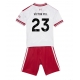 Liverpool Victor Munoz #23 Replike Gostujuci Dres za djecu 2026-27 Kratak Rukav (+ Kratke hlače)